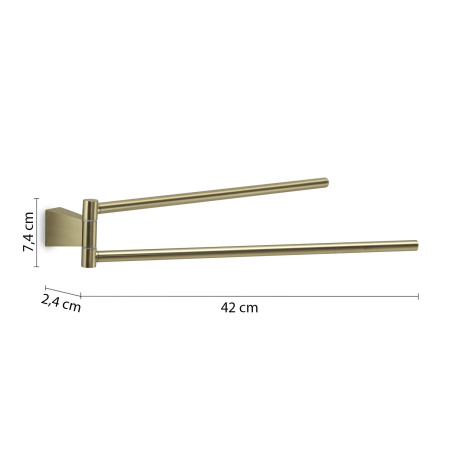 Полотенцедержатель Gedy Tonale TN23(88)